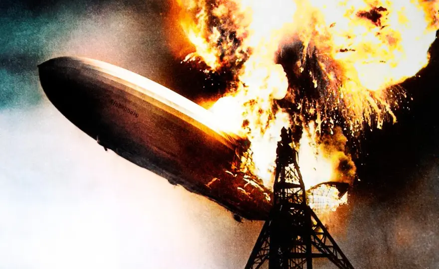 Zeppelin Hindenburg - Technik, Unglück und Brandursache