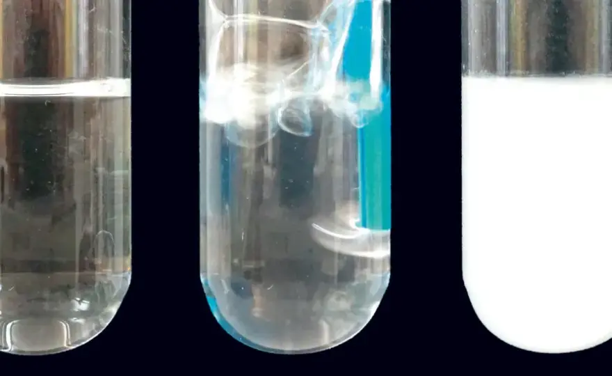 Kohlenstoffdioxid nachweisen mit Kalkwasserprobe und Sensor